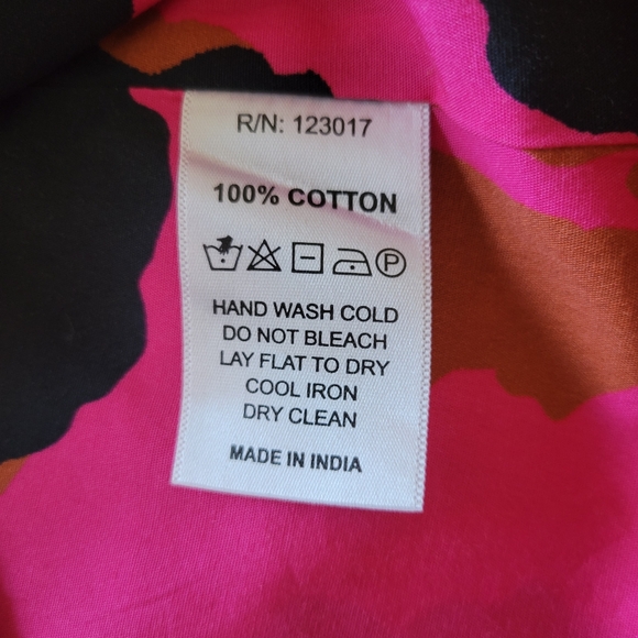 Maude Vivante Freya Dress Size S Pink Leopard Print Puff Sleeve Poplin Chic‎ - Picture 10 of 10